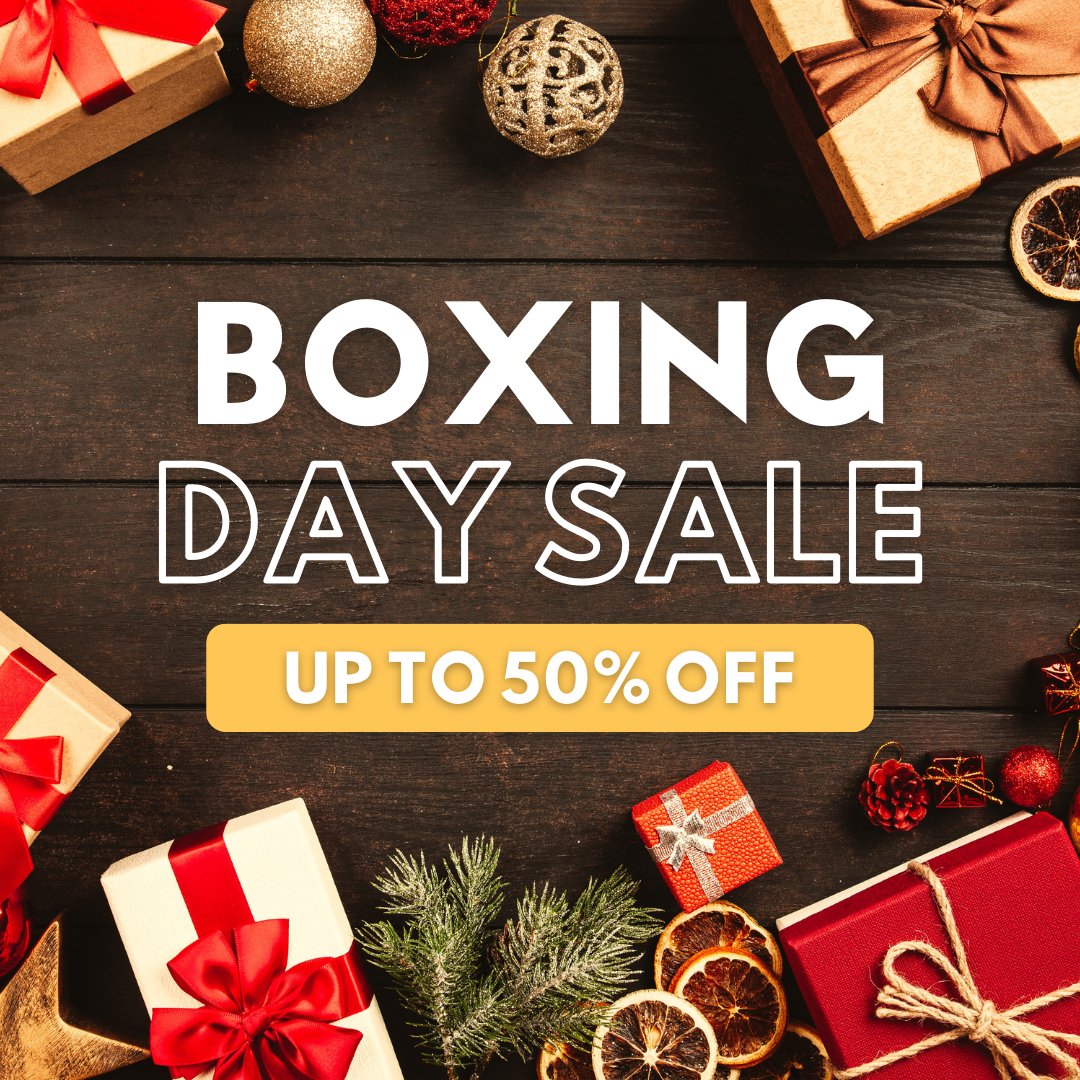 Boxing Day Sales - UpTo 50% Off