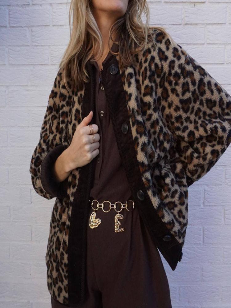 Women's Leopard Print Jacket