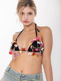 Halter Bra Chain Bikini Body Jewelry