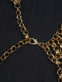 Stylish Circular Ferrule Body Chain