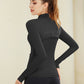 Dames Slim Fit Full Zip Atletische Jassen