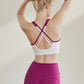 Contrast Binding Tie Detail Crop Top