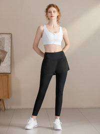 Fashion Leisure Running Exercise Fitness Waist Pocket Yoga Long Pants