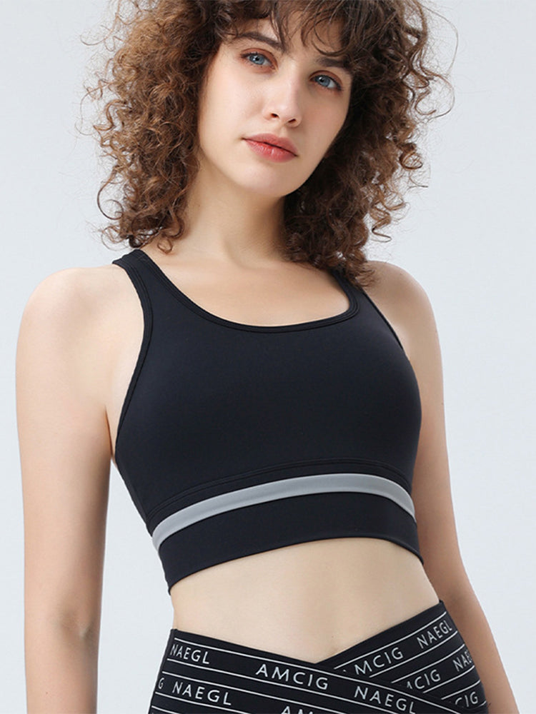 Women's Hook Design Gym Crop Top