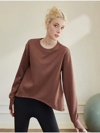 Over-Oversized Sweatshirt met Ronde Hals voor Dames