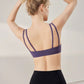 Sports bra thin suspenders one fixed chest mat yoga wear fitness wear