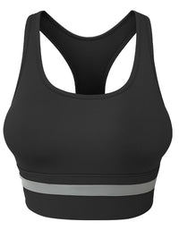 Dames Hook Design Gym Crop Top