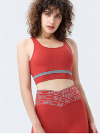 Women's Hook Design Gym Crop Top