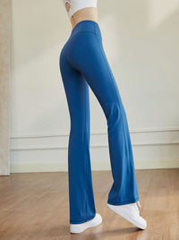 Pantalon de yoga évasé taille haute Espresso Sport Sculpt