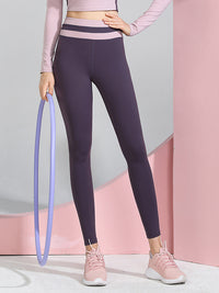 Pantalon de yoga taille haute pour femme