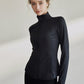 Women's Stand-up Collar Long Sleeve Sports Top