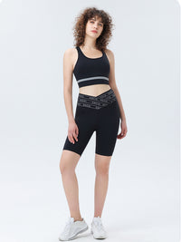 Dames Hook Design Gym Crop Top