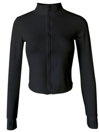 Vestes de sport coupe slim à fermeture éclair pour femmes