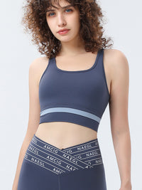 Dames Hook Design Gym Crop Top