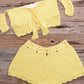 Handmade Crochet Bikini Set Women  Fitness Swimwear Sexy Beach Suits Vintage Holiday Swimsuit