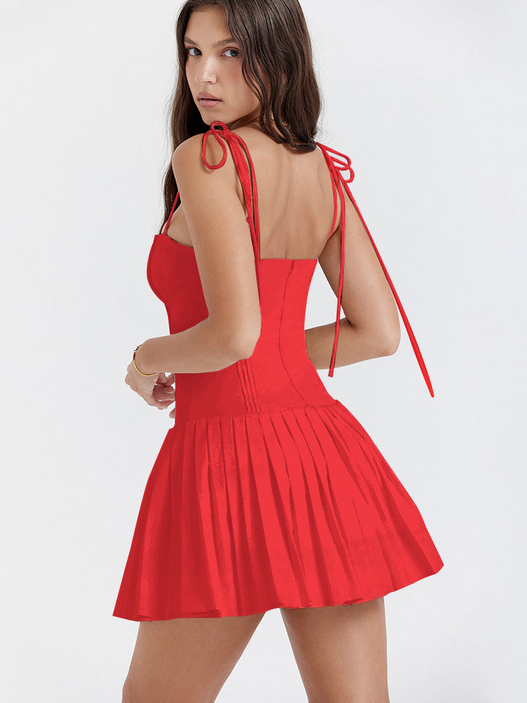 Women's Mini Spaghetti Strap Dress