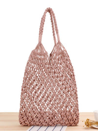 Sac de plage bohème fait main au crochet