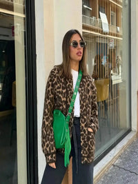 Women's Leopard Print Jacket