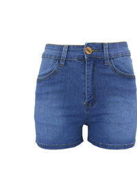 Women's Fashion High-stretch High Waist Denim Shorts - Thingy-London