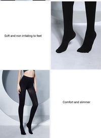 180D Heating Yarn Velvet Pantyhose Leggings - Thingy-London