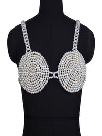 Pearl Body Chain Jewelry Sexy Lingerie Chain Pearl Bikini Chain - Thingy-London