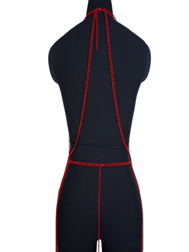 Red Sexy Suit Waist Chain Body Chain - Thingy-London
