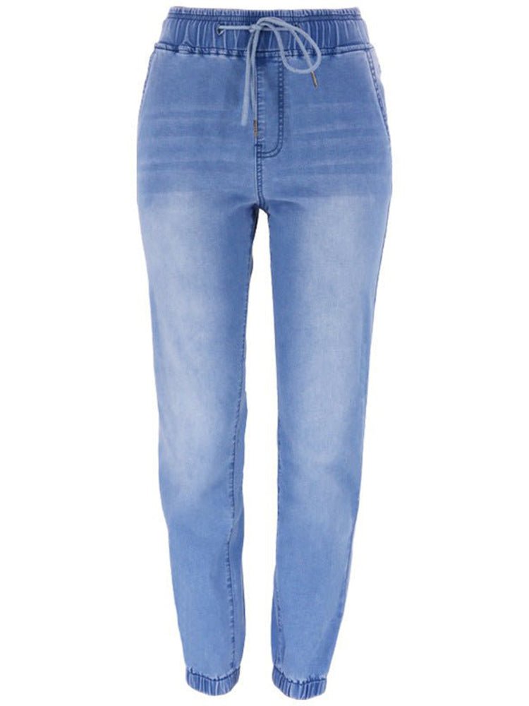 Women Washed Harlan high-waisted jeans - Thingy-London
