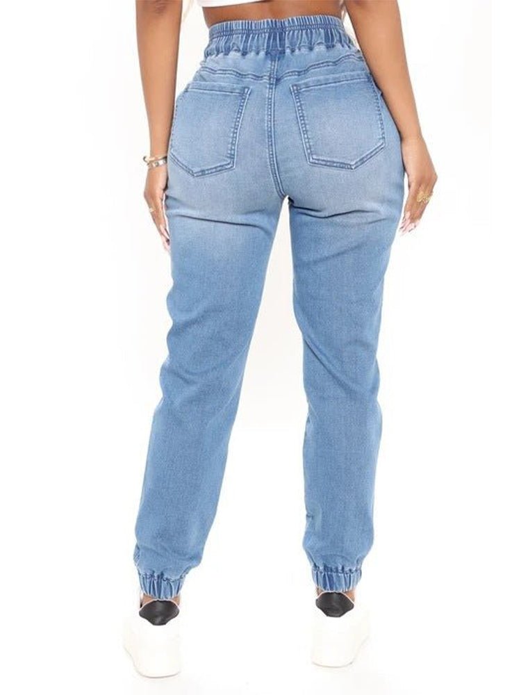 Women Washed Harlan high-waisted jeans - Thingy-London