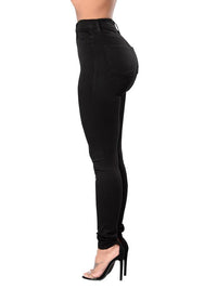 Women's Fashion High-stretch High Waist Skinny Jeans - Thingy-London